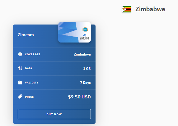 zimbabwe esim provider: airalo