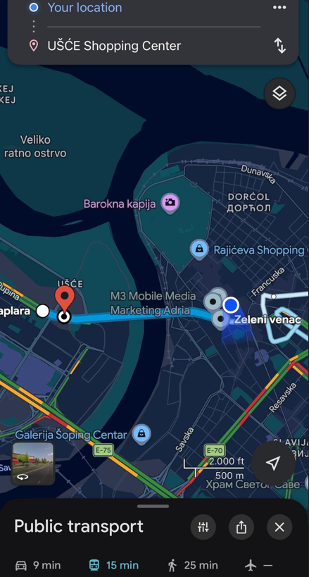 gigsky esim google maps navigation