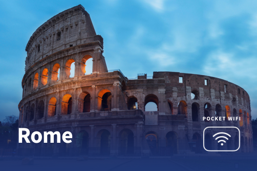 Pocket wifi Rome hero