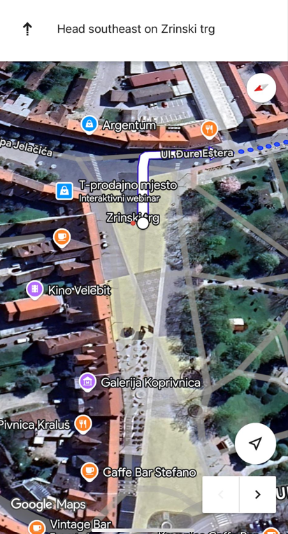 using sparks esim for google maps navigation