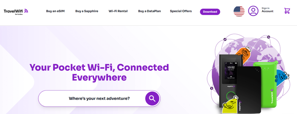 travelwifi, pocket wifi rome