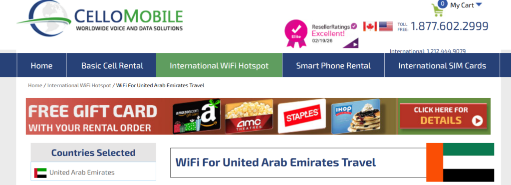 cello mobile pocket wifi uae