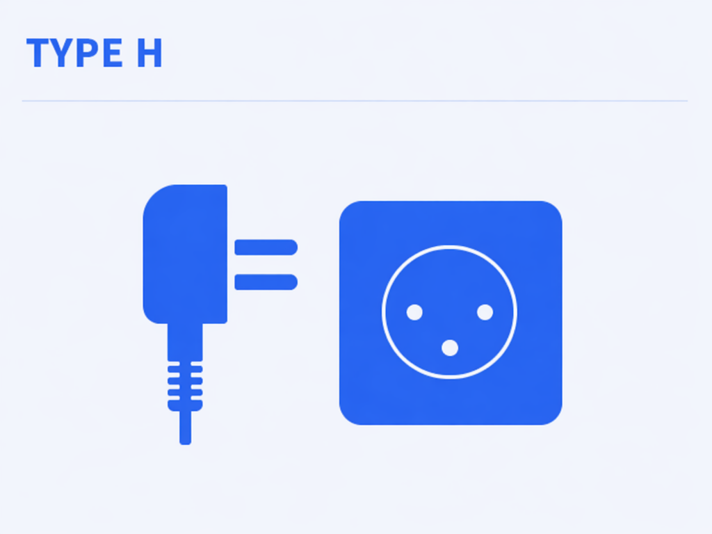 plug type h used in israel