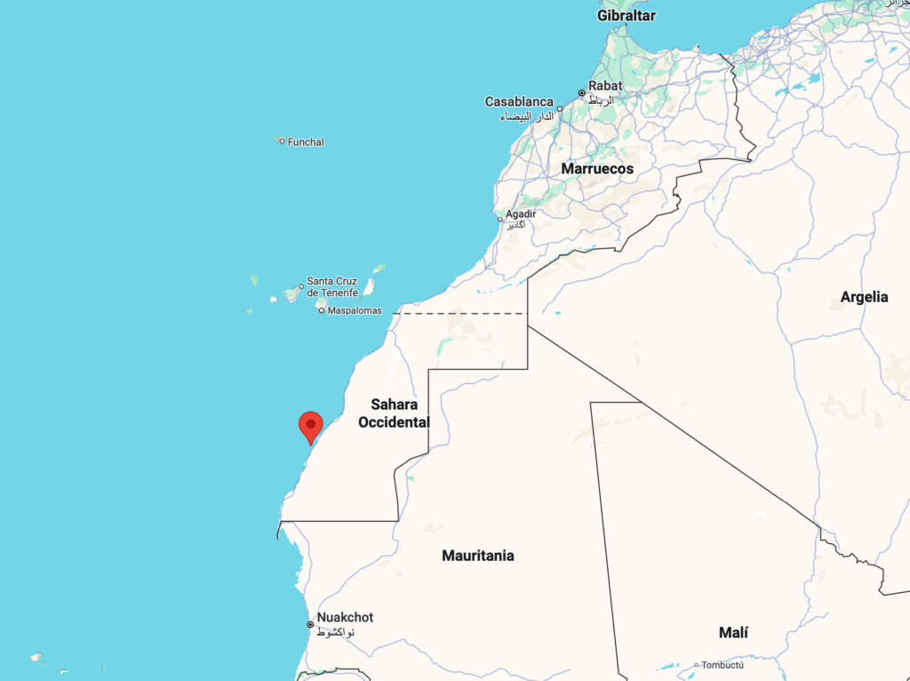 morocco on the map
