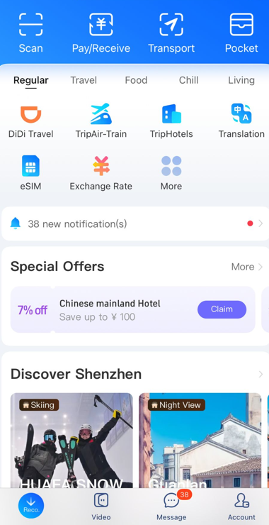 setting up alipay to pay in china
